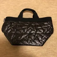 ルートート　キルティング スター　黒 トートバッグ