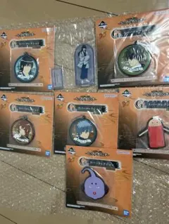 銀魂 アクリルキーホルダー 6個セット 銀時 土方 桂 神威 一番くじ