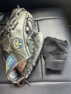 Rawlings 野球グローブと手袋セット(ソフトボールに使ってました)