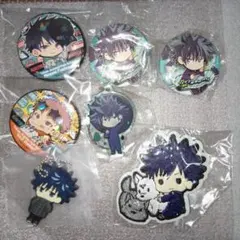 呪術廻戦 缶バッジ・キーホルダー7点セット