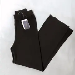 未使用 L'Appartement リブ ニット パンツ 洗える イージー 新品