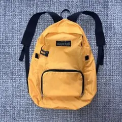 90s 旧タグ mont-bell ポケッタブル デイパック イエローのサムネイル
