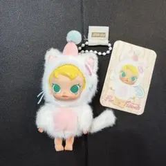 POPMART Molly ぬいぐるみマスコット White キーホルダーのサムネイル