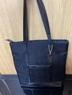 クレージュ　トートバッグ　黒のサムネイル