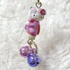 ご当地キティ 2003 京都 着物 キティちゃん 根付 ストラップ