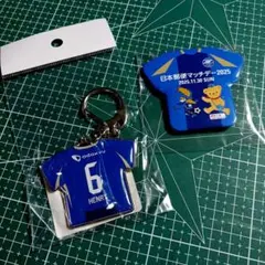 FC町田ゼルビア　プレーヤーズメタルキーホルダー2025&缶バッチ