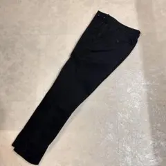 UNIQLO スリムフィットチノ　メンズ　レディース　ブラック　ウエスト79cm