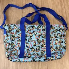 88 TEES ナイロンバッグ　トート　ショルダー 未使用　ハワイ購入　総柄