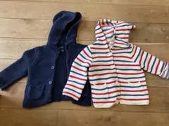 baby GAP フード付きカーディガン 2点セット