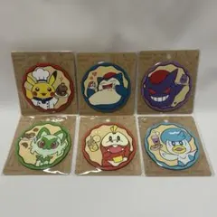 【新品未使用】ポケモンカフェ ラバーコースター 6点セット