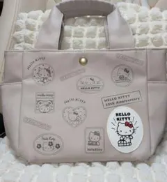 ハローキティ50周年記念　郵便局コラボレーション　 ミニトートバッグ