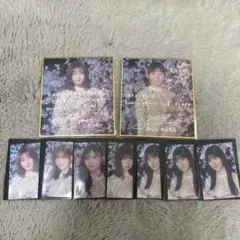 櫻坂46 ミニ色紙 サクコレ 会場くじ C賞×2 参加賞ステッカー×7のサムネイル