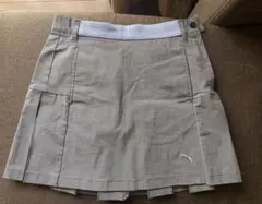 PUMA レディース ゴルフスカート Sサイズ グレー