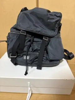 DOLCE&GABBANA ナイロンリュック ダークグレー