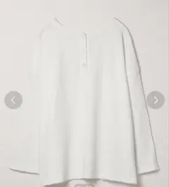 JEANASIS TCワッフル2WAYプルオーバー