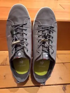 le coq sportif グレー スニーカー 収納袋付き