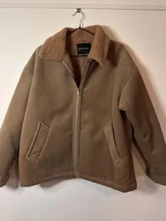 niko and ブラウン コーデュロイ ジャンパー