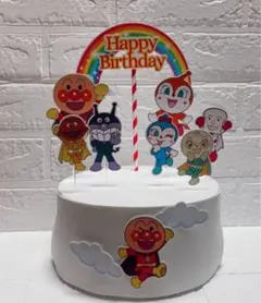 アンパンマン バースデーケーキトッパーセット