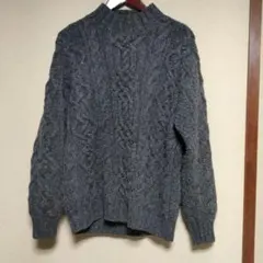 Donnachie ドナチー カシミヤニット M相当 スコットランド製 グレー 