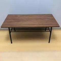 B-COMPANY 木製センターテーブル ブラウン 90cm - メルカリ