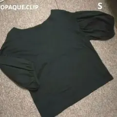 シルキースーピマコットン ブラウス　Ｔシャツ　カットソー　黒　ブラック