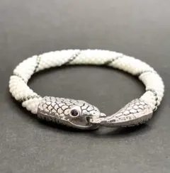 【オーダー品】ひさポケ様　蛇モチーフ　ブレスレット