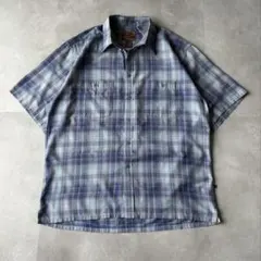 PENDLETON 半袖オンブレシャツ ループカラー 開襟 シャドー - メルカリ