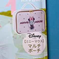 【新品未使用】ゼクシィ付録 ミニーマウス マルチポーチ ディズニーのサムネイル