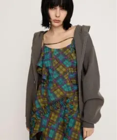 SLY OVER KNIT HOODIE オーバー ニット フーディのサムネイル