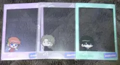 銀魂 ぶらり旅 京王スタンプラリー フォト風クリアカード 3枚セット