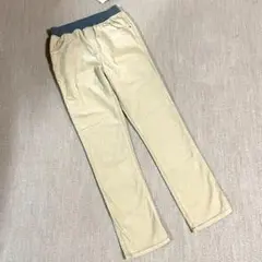 新品未使用♡コーデュロイ素材　ベージュボトムス ウエストゴム