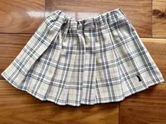 【EASTBOY】100cm チェック プリーツスカート