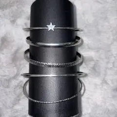 シルバーブレスレット 5点セット