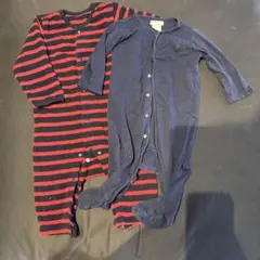 Ralph Lauren、西松屋2枚セットロンパース