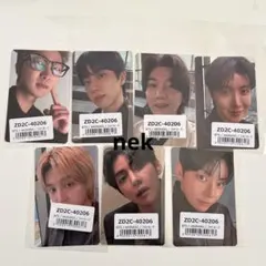 BTS ARIRANG UMS 特典トレカ ユニバ アリラン 店舗 全員7枚 g - メルカリ