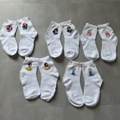 【新品未開封】キッズ靴下 5足セット プリンセス　13〜16センチ