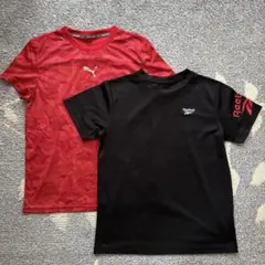 PUMA Reebok Tシャツ 2枚セット スポーツウェア　160cmのサムネイル