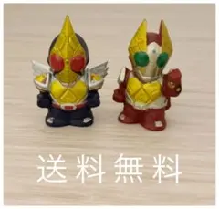【当時物】仮面ライダーキッズ 指人形 ブレイド＆ギャレン ジャックフォーム