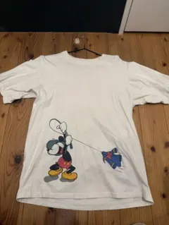 ディズニー ヴィンテージ ドナルド 七分袖 Tシャツ カットソー タイム