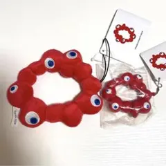 ミャクミャク カラフルゴム紐付きぬいぐるみ カラフルスクイーズ