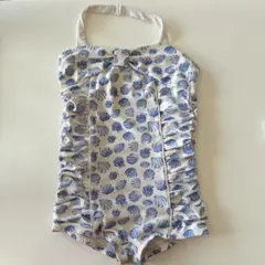 Janie and Jack キッズ水着 シェル柄 ホルターネック