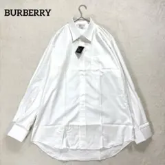 新品✨【バーバリー】長袖 ワイシャツ ホワイトA42-84のサムネイル