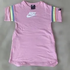 NIKE ピンク 半袖 ワンピース XS