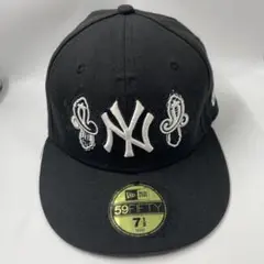 New Era 59FIFTY ニューエラ　ブラックキャップ 7 1/2
