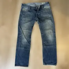 値下げ中★Diesel ★デニムブルー ストレートジーンズ