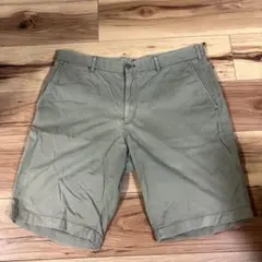 UNIQLO ショートパンツ カーキ イエロー L