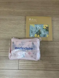 marie claire トートバッグ　Felite ハンカチ　セット
