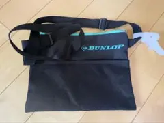 DUNLOP テニス サコッシュ ブラック
