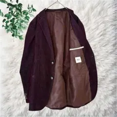 希少/良品◎タケオキクチ テーラードジャケット 内側アロハ柄 総柄 夏 