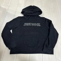 ナイキ　JUST DO IT. ブラックパーカー